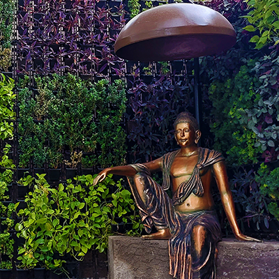 Statue in Dr. D. Y. Patil Vidyapeeth (DPU) Campus in Pimpri, Pune